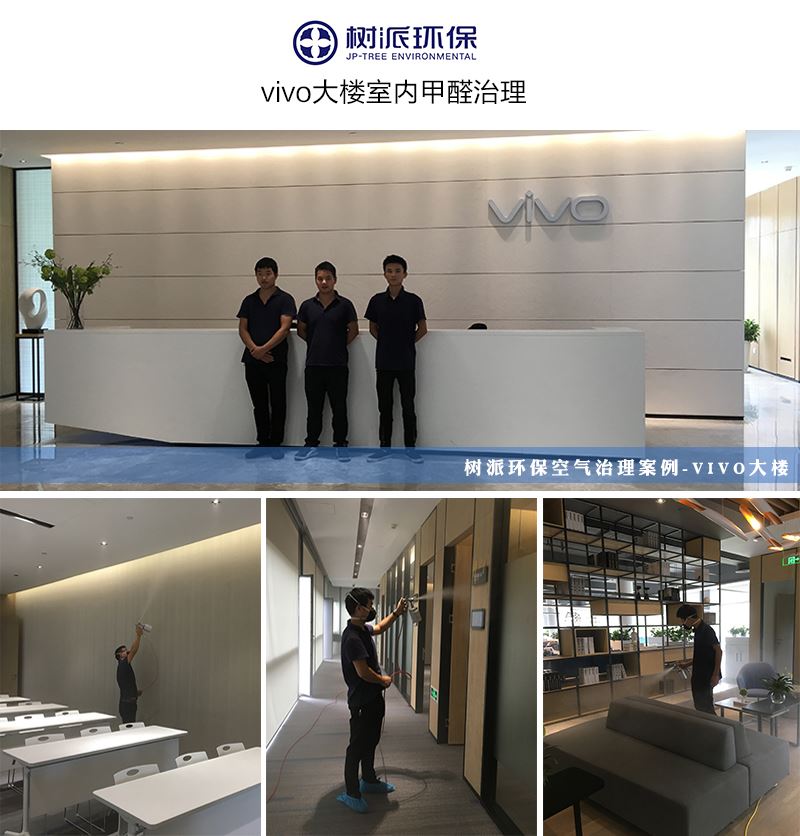 long8-vivo杭州研发中心除甲醛施工现场照片